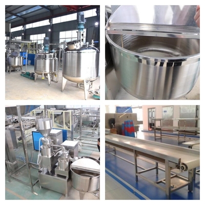 peanut butter processing line 200kg/h, peanut butter making machines