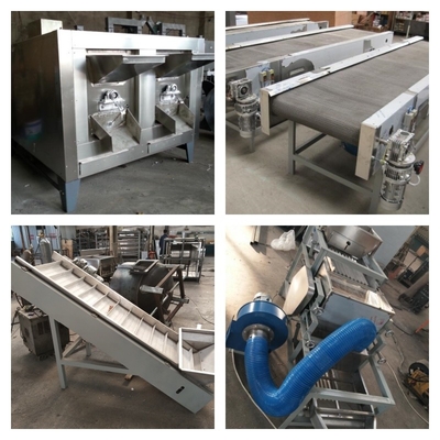 peanut butter processing line 200kg/h, peanut butter making machines