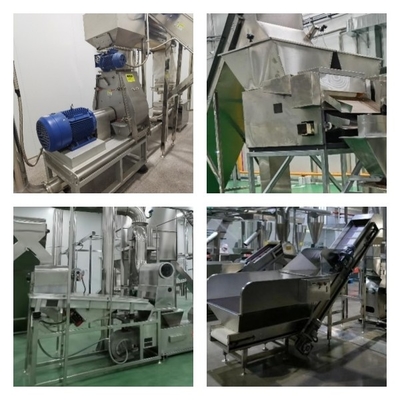 chilli powder processing line,  dry pepper milling machine